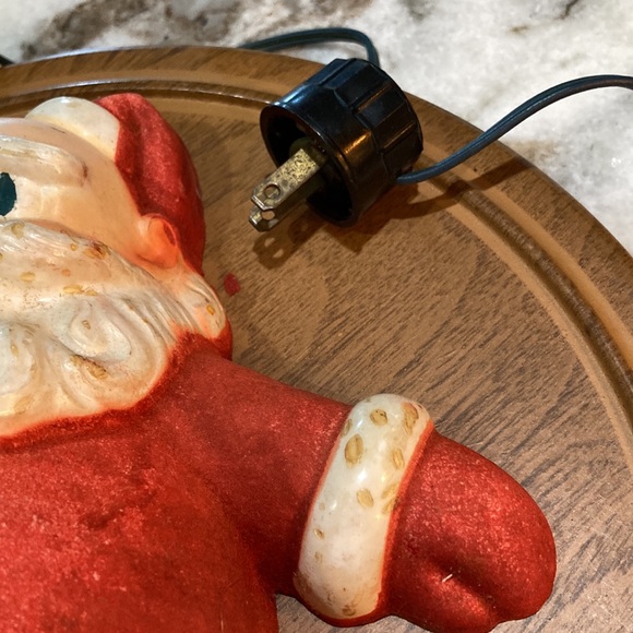 Vintage Light up Santa - Picture 4 of 6